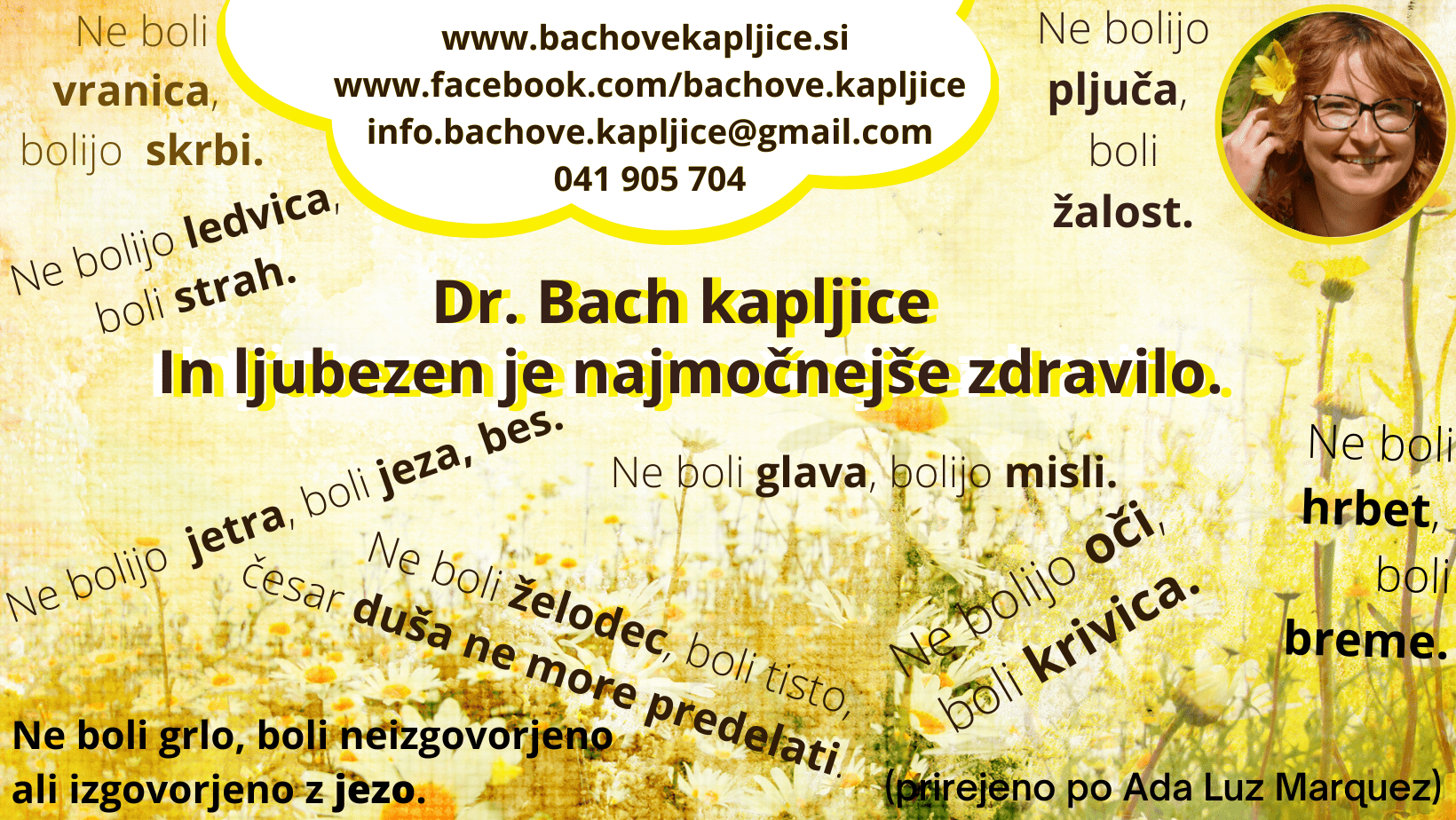 Bachove kapljice – Bachova cvetna terapija, zeliščarstvo