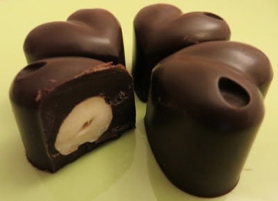 Polnjeni cokoladni bonboni