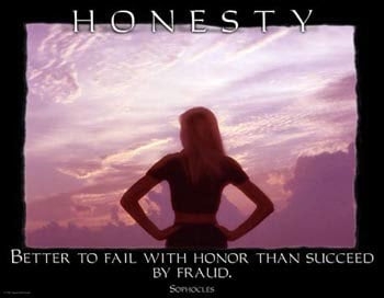 anonymous honesty