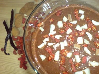 Chia puding z goji jagodami  m