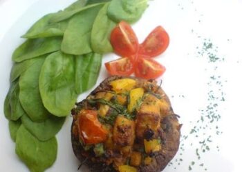 portobello mushrooms  b