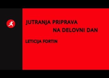 Jutranja priprava na delovni dan