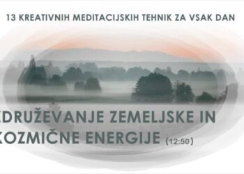 Vodena meditacija zdruevanje zemeljske in kozmine energije