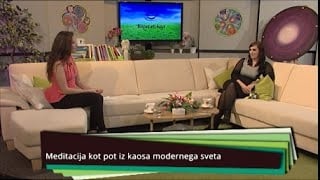 Cristy Žmahar: Kako premagati stres s pomočjo meditacije (oddaja Klepet ob kavi) 1