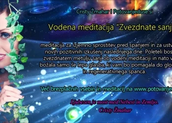 Zvezdnate sanje: vodena meditacija za miren spanec