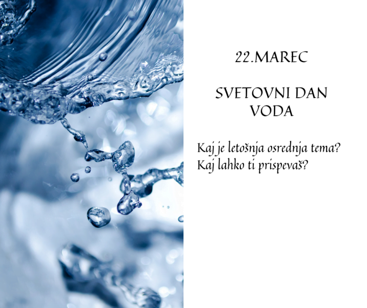Svetovni dan voda - 22. marec 2022 1