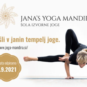 Jutranja joga - Šola izvorne joge (Jana's Yoga Mandira) 152