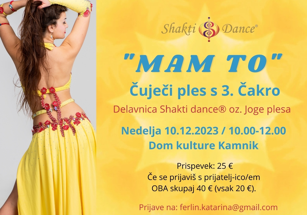 Delavnica Joge plesa- Shakti dance® v Kamniku 7
