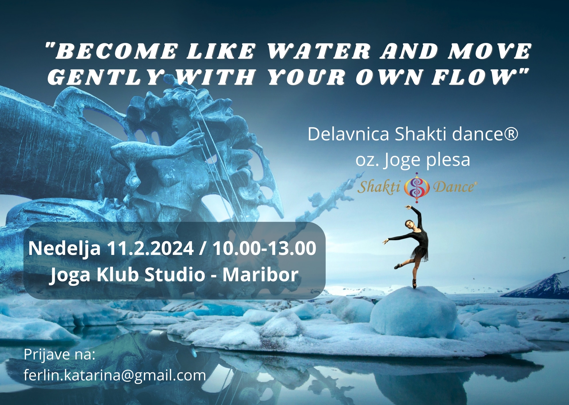 BECAME LIKE WATER AND MOVE GENTLY WITH YOUR OWN FLOW (Shakti dance) 7