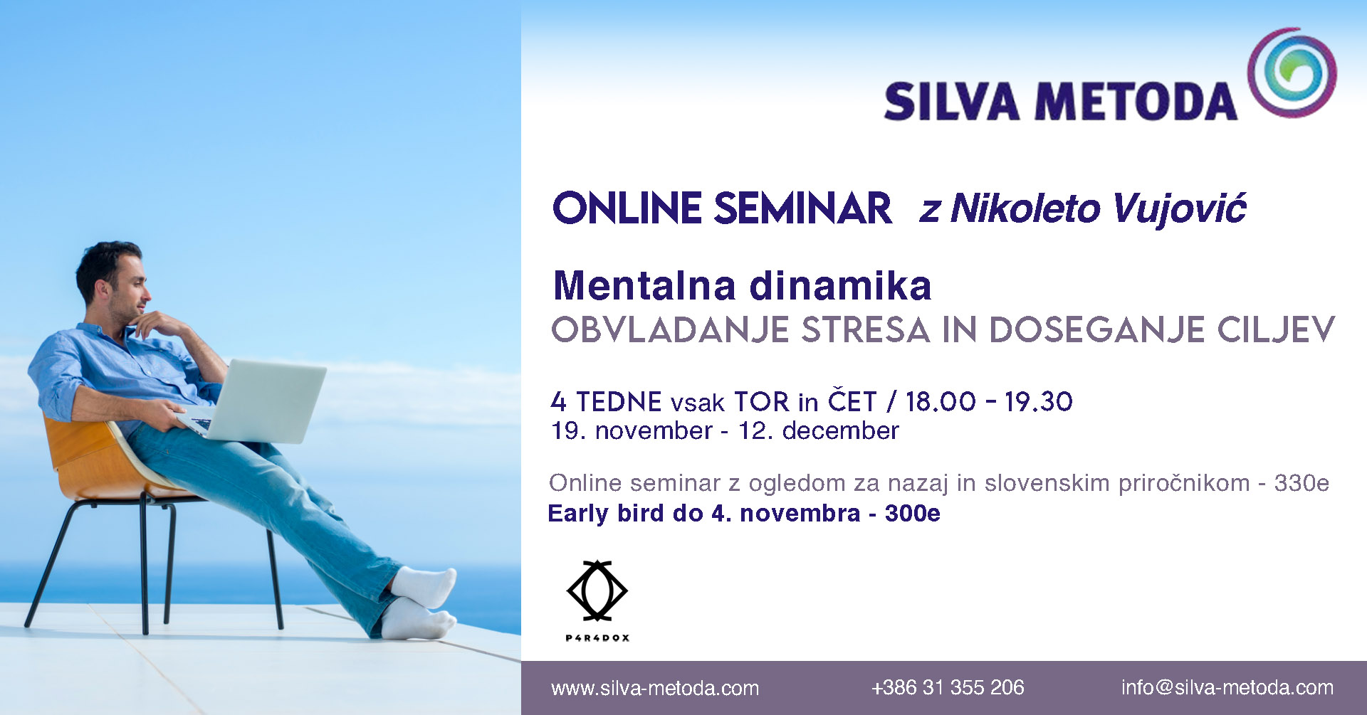 Mentalna dinamika - Silva metoda ONLINE seminar 7