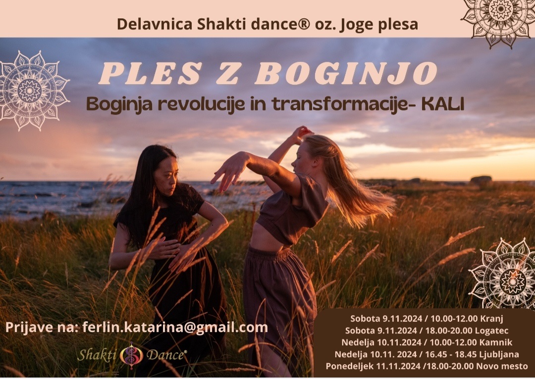 PLES Z BOGINJO "KALI" Shakti dance delavnica v Kamniku 7