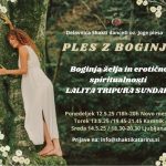 PLES Z BOGINJO "LALITO" Shakti dance delavnica v Novem mestu