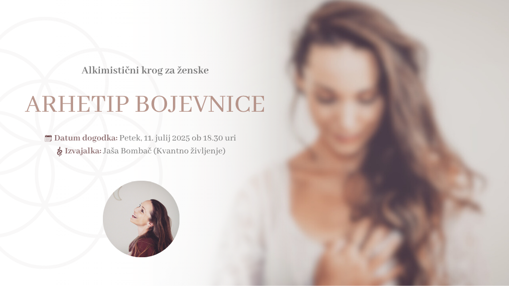 ALKIMISTIČNI KROG ZA ŽENSKE: Arhetip bojevnice
