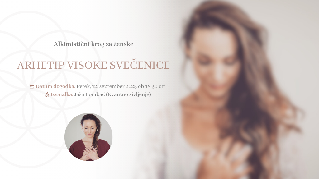 ALKIMISTIČNI KROG ZA ŽENSKE: Arhetip visoke svečenice