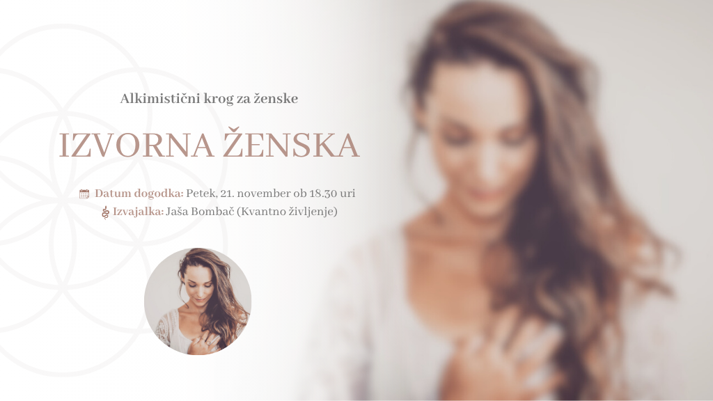 ALKIMISTIČNI KROG ZA ŽENSKE: Izvorna ženska