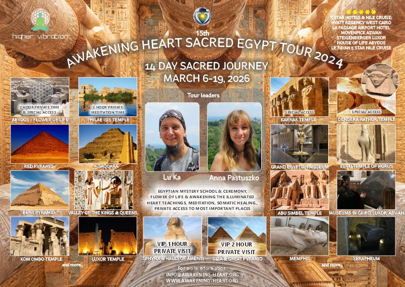 Duhovno potovanje v Egipt 2026 (v anglescini)