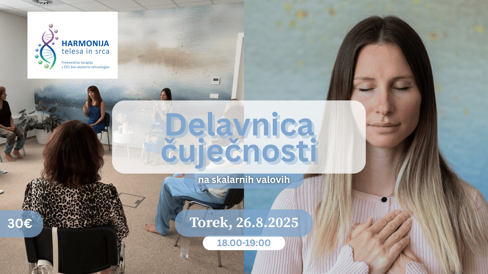 Delavnica čuječnosti na temo: MOJE RESNIČNO POSLANSTVO