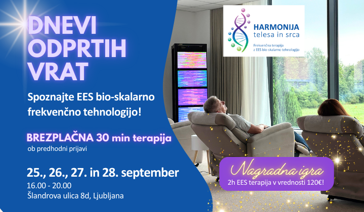 VELIKI DNEVI ODPRTIH VRAT - Spoznajte EES bio-skalarno frekvenčno terapijo