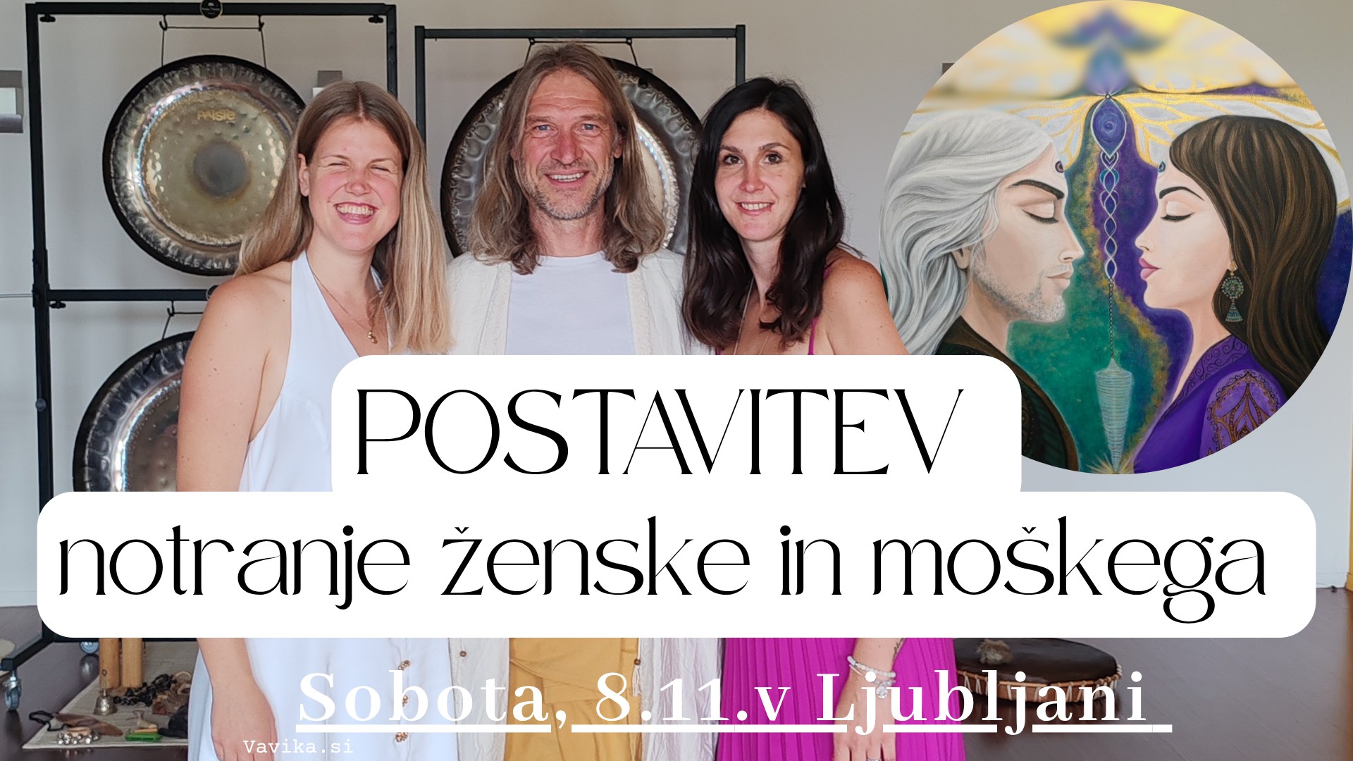 IZKUSTVENA DELAVNICA - POSTAVITEV NOTRANJE ŽENSKE IN MOŠKEGA