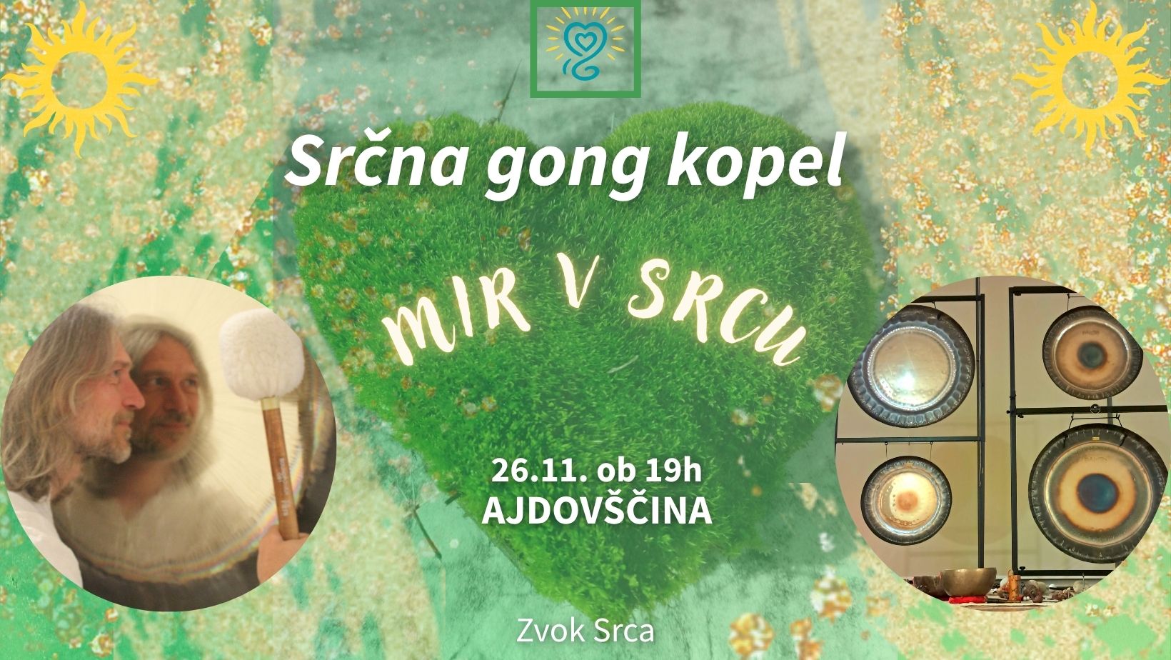 Srčna Gong Kopel - AJDOVŠČINA 26.11. - MIR V SRCU