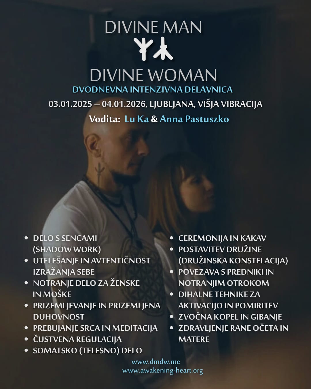 DIVINE MAN DIVINE WOMAN - Sedma ponovitev v Sloveniji