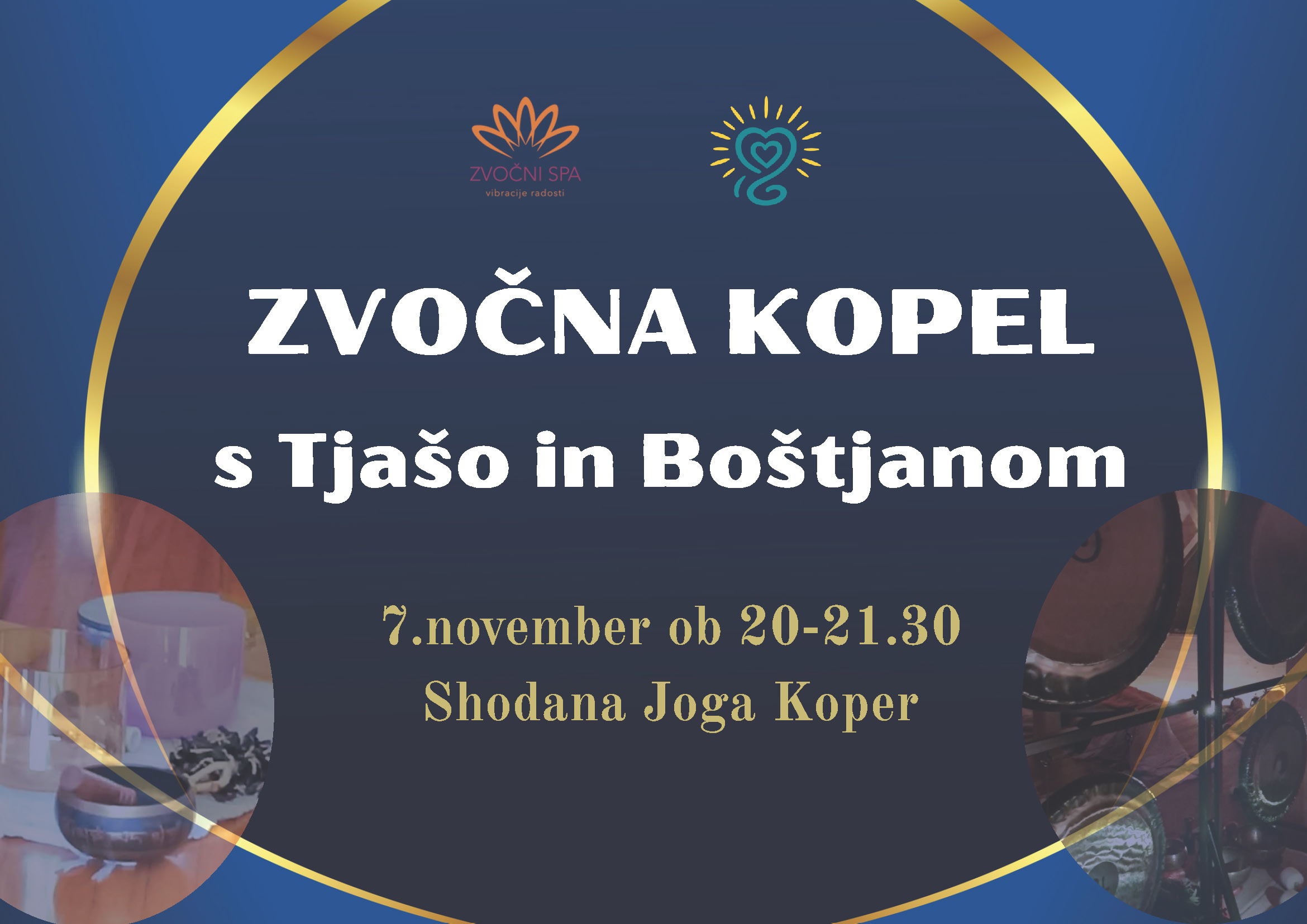 Zvočna kopel s Tjašo in Boštjanom