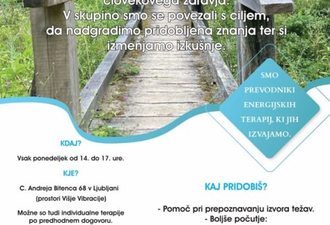 ENERGETSKE TERAPIJE - DOTIK PRIHODNOSTI