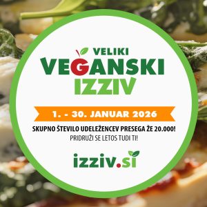 Veliki Veganski izziv - januar 2026