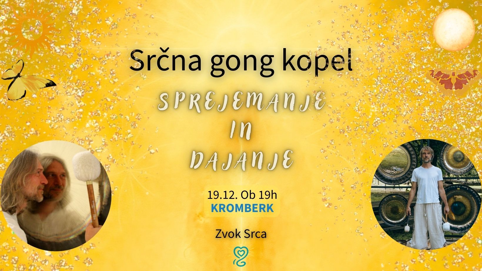Srčna Gong Kopel - SPREJEMANJE IN DAJANJE Kromberk 19.12.