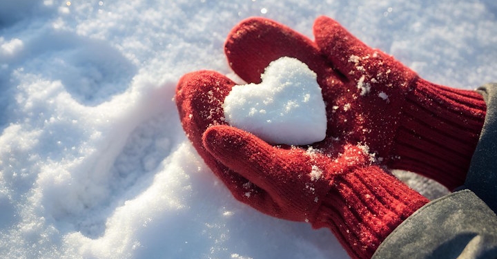 Sneg kot povabilo k igrivosti, miru in notranjemu ravnovesju 1 foto pixabay.com