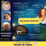 TO NI DELAVNICA, TO JE NEPOZABNO DOŽIVETJE