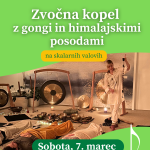 Zvočna kopel z gongi in himalajskimi posodami na skalarnih valovih