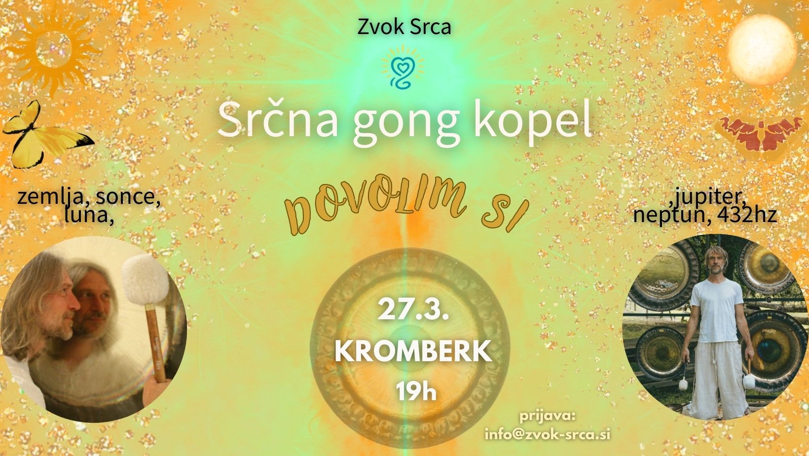 Srčna gong kopel - DOVOLIM SI / Kromberk
