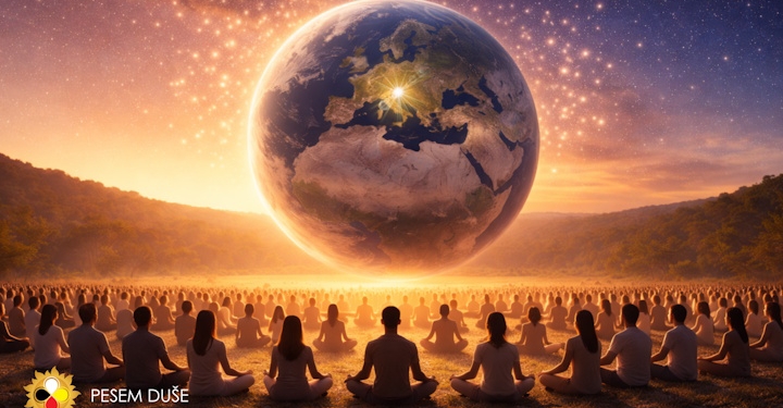 Skupinska meditacija za Slovenijo in svet 1 foto: Pesem duše