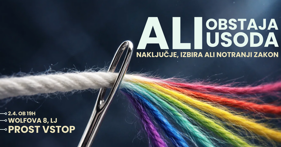 Ali obstaja usoda – naključje, izbira ali notranji zakon