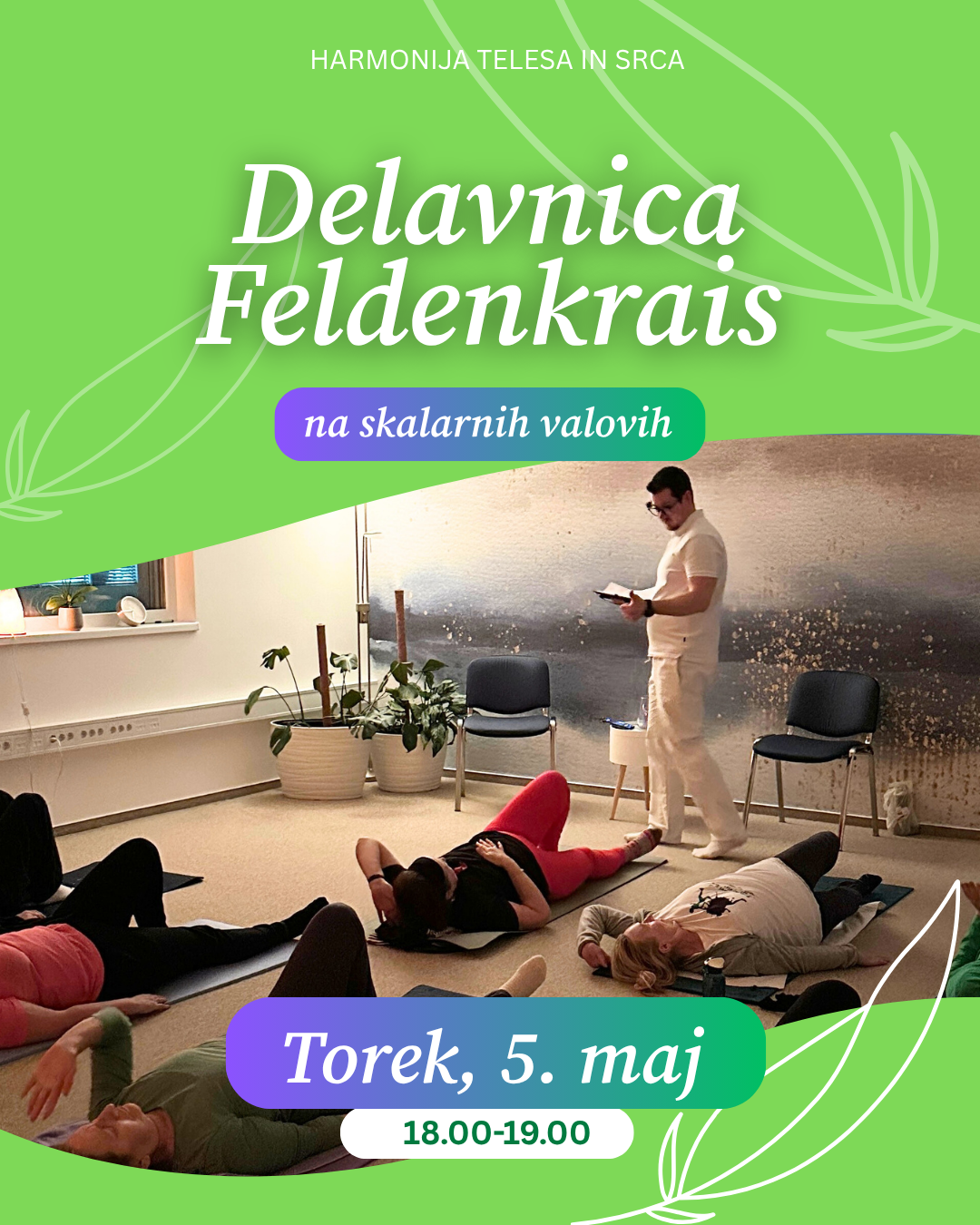 Delavnica Feldenkrais na skalarnih valovih