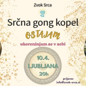 Srčna Gong Kopel - OSTAJAM / Ljubljana 10.4.