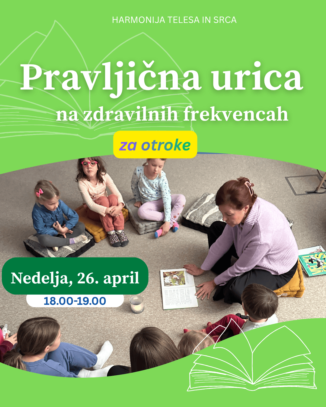 Pravljična urica na zdravilnih frekvencah za otroke