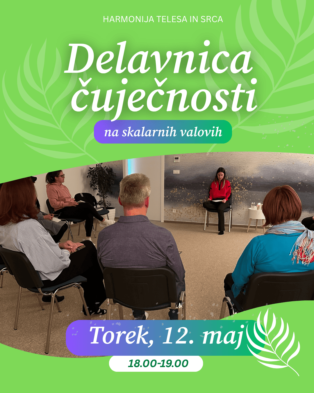 Delavnica čuječnosti na skalarnih valovih