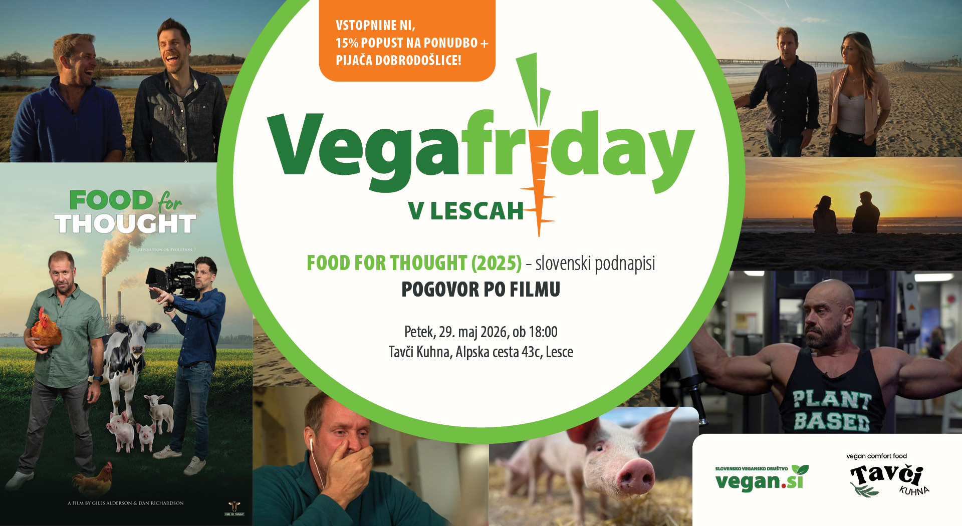 VegaFriday v Lescah: film Food for Thought (2025)