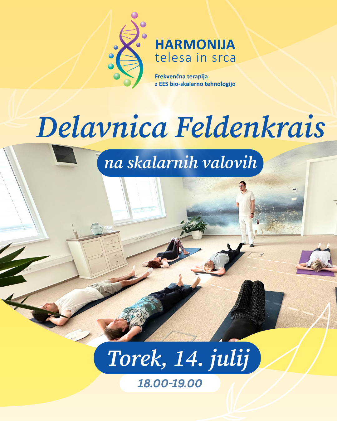 Feldenkrais delavnica na skalarnih valovih
