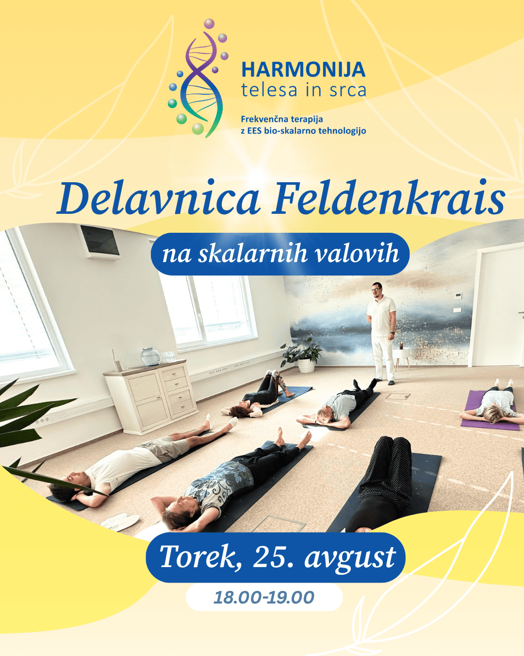 Feldenkrais delavnica na skalarnih valovih