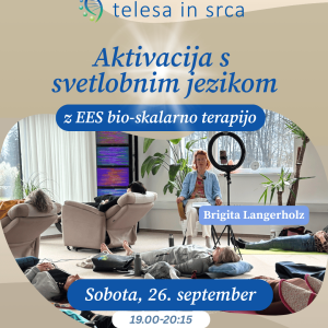 Aktivacija s svetlobnim jezikom z EES bio-skalarno terapijo
