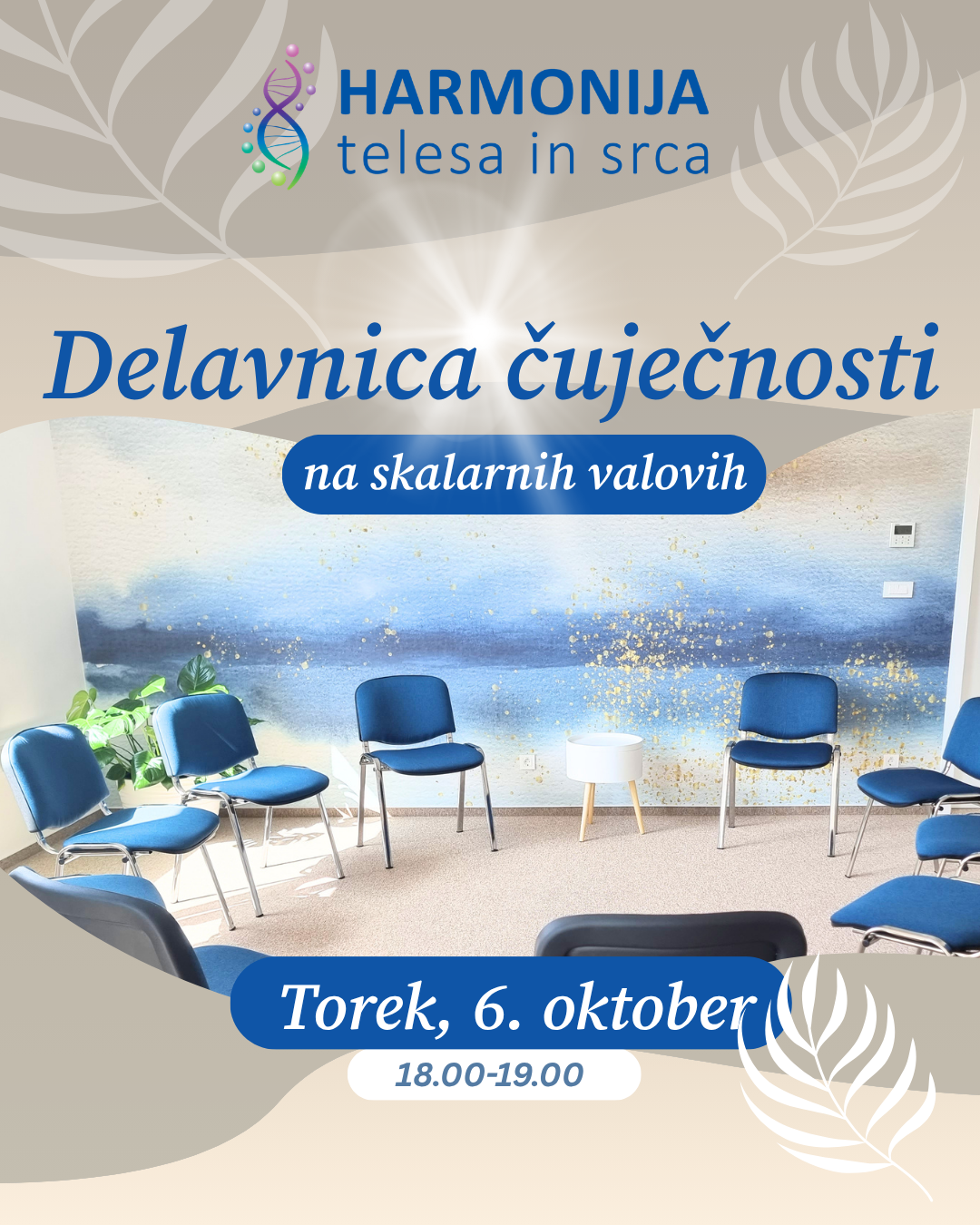 Delavnica čuječnosti na skalarnih valovih