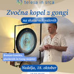 Zvočna kopel z gongi in podpora skalarnega okolja EES